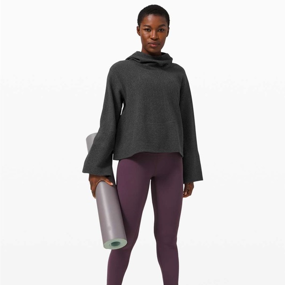 Lululemon Retreat Yourself Hooded Pullover Graphite Grey - Picture 5 of 12